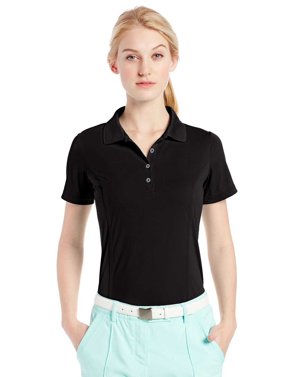Adidas Puremotion Solid Jersey Golf Polo Shirts