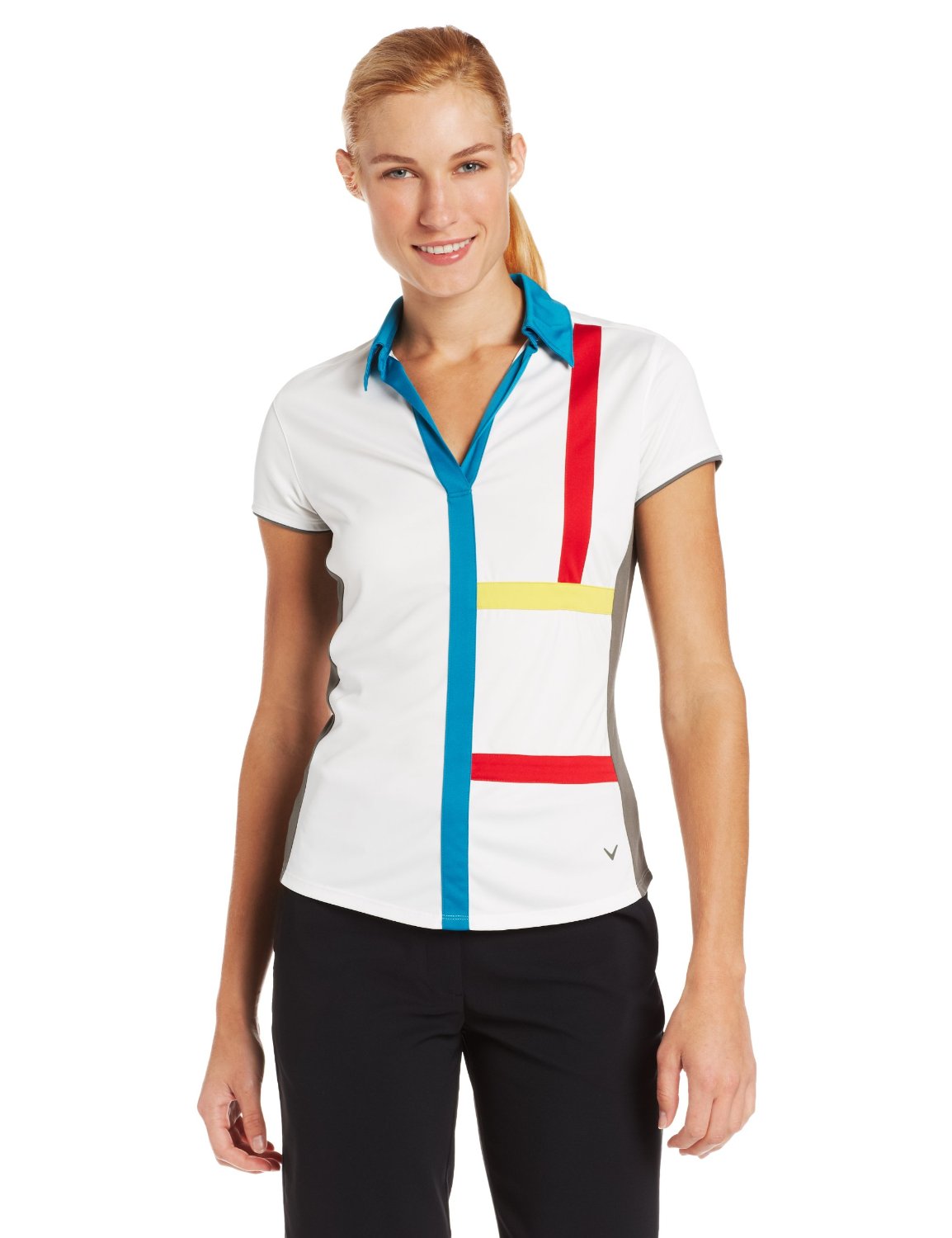 Womens Callaway Lisa Short Sleeve Golf Polo Shirts