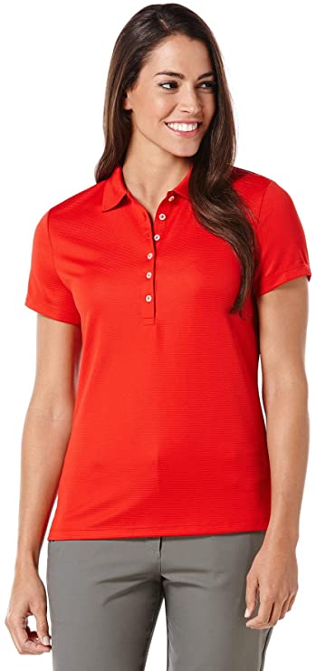 Callaway Womens Opti-Shield 15 Ottoman Golf Polo Shirts