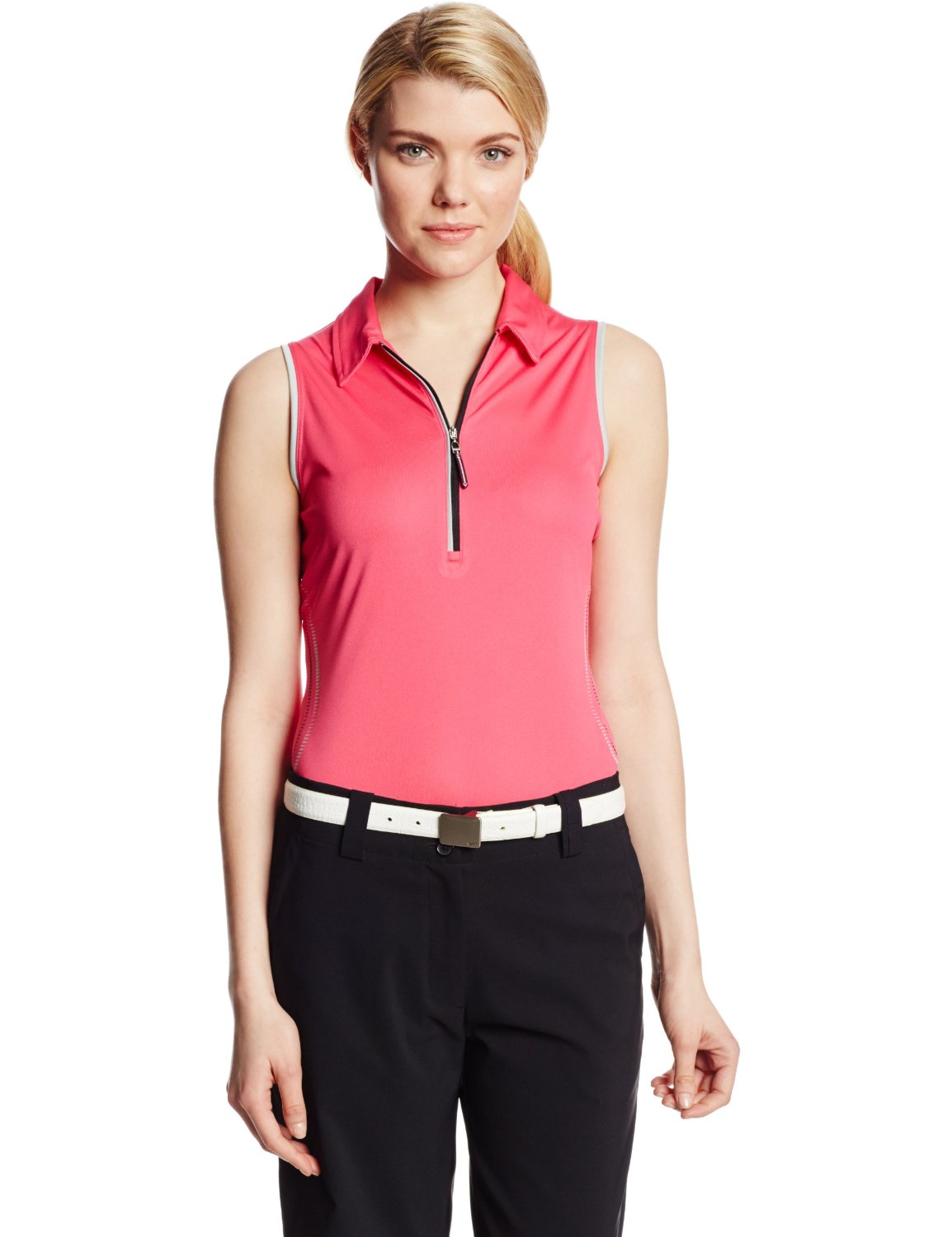 Womens Callaway Razor Back Sleeveless Golf Polo Shirts