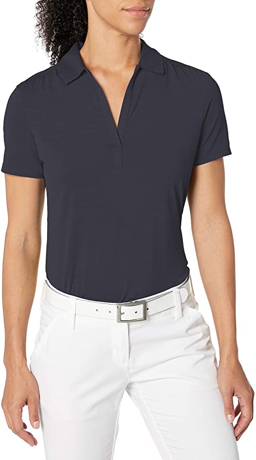 Womens Callaway Short Sleeve Tonal Golf Polo Shirts