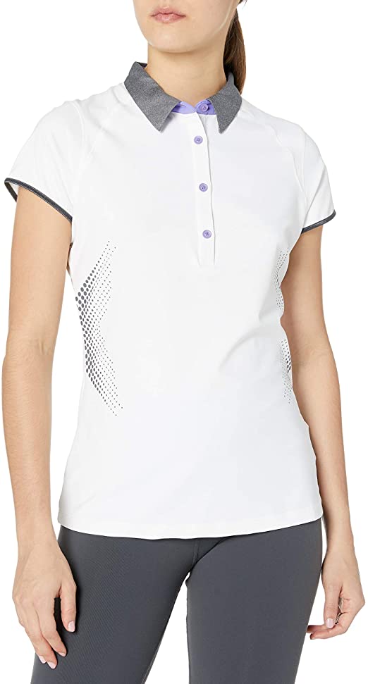 Womens Cutter & Buck Cap Sleeve Afton Golf Polo Shirts