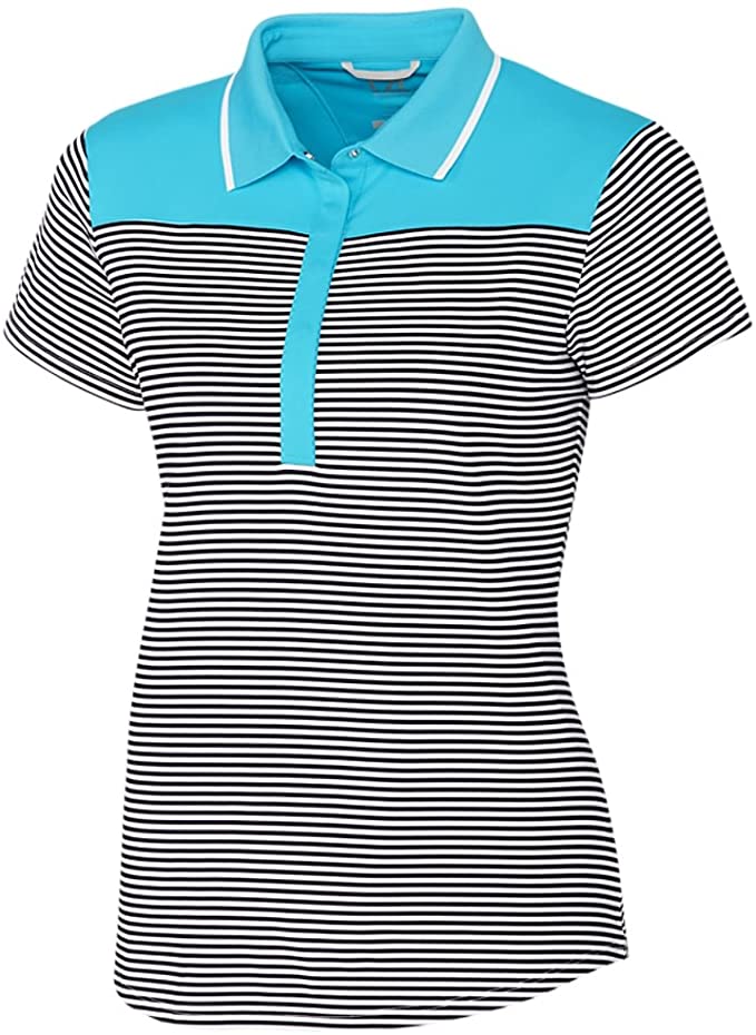 Cutter & Buck Womens Cap Sleeve Stretch Golf Polo Shirts