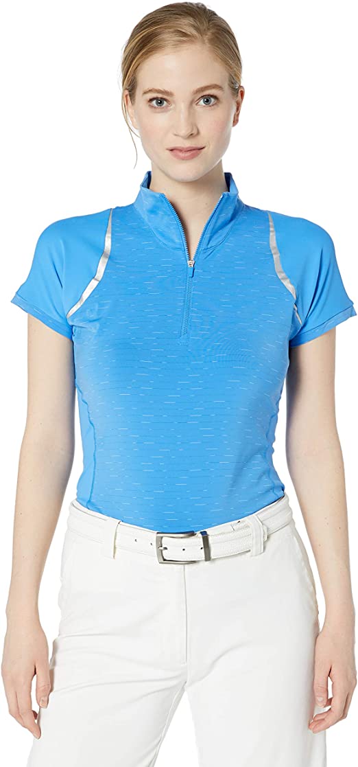 Womens Cutter & Buck Drytec Elite Contour Mock Golf Shirts