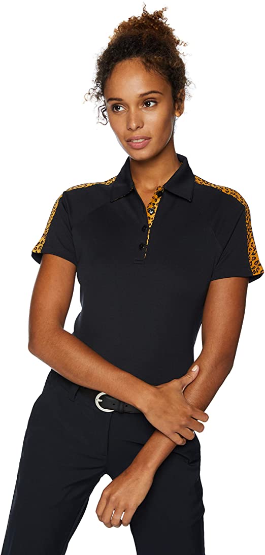 Womens Greg Norman Paws Short Sleeve Golf Polo Shirts
