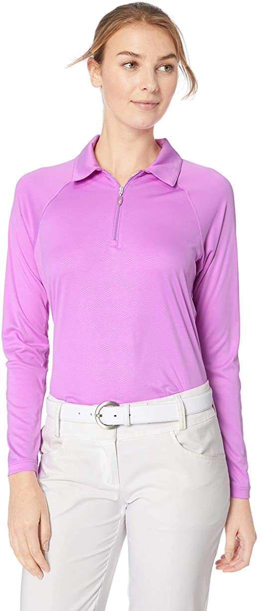 Greg Norman Womens Solar Wave Golf Polo Shirts
