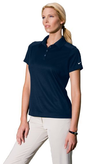 Nike Dri-Fit Pebble Texture Golf Polo Shirts