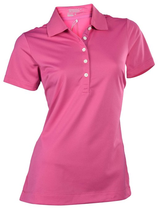 Womens Nike Dri-Fit Tour Performance Golf Polo Shirts