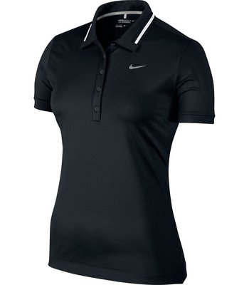 Womens Nike Icon Swoosh Tech Golf Polo Shirts