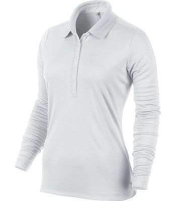 Womens Victory Long Sleeve Golf Polo Shirts