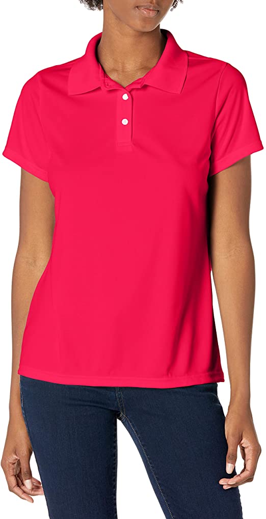 Womens Hanes Cool Dri Performance Golf Polo Shirts