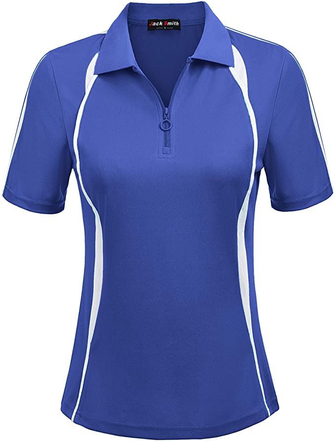 Jack Smith Womens Moisture Wicking Sport Golf Polo Shirts
