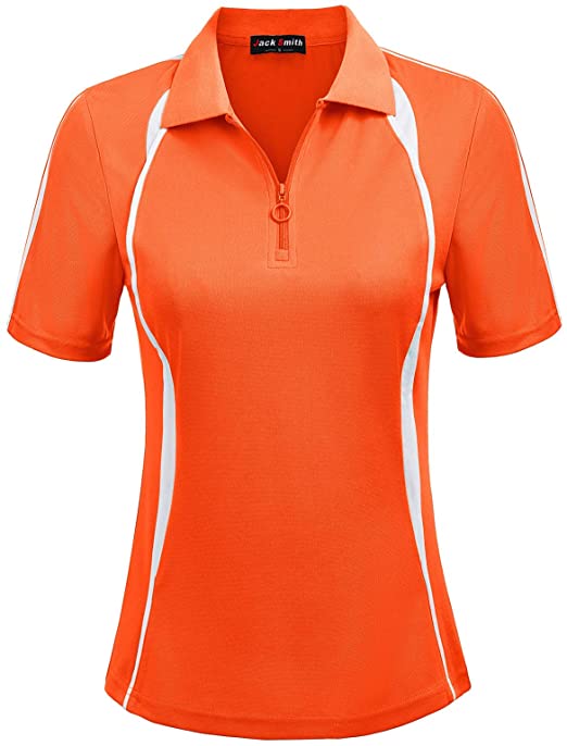 Jack Smith Womens Moisture Wicking Sport Golf Polo Shirts