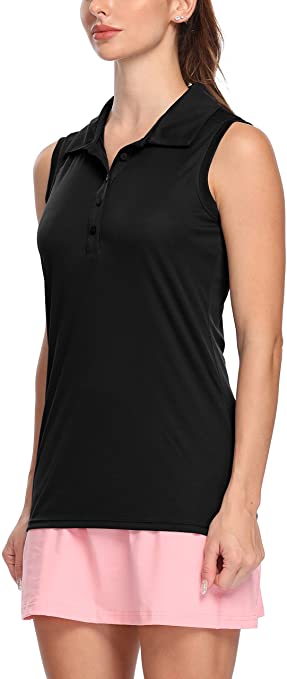 Womens LastFor1 UPF 50+ Quick Dry Golf Polo Shirts