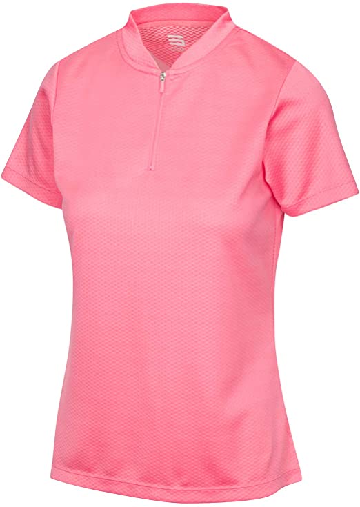 Three Sixty Six Womens Dri-Fit UV Protection Golf Polo Shirts