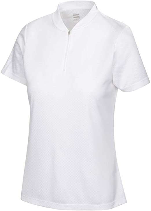 Three Sixty Six Womens Dri-Fit UV Protection Golf Polo Shirts