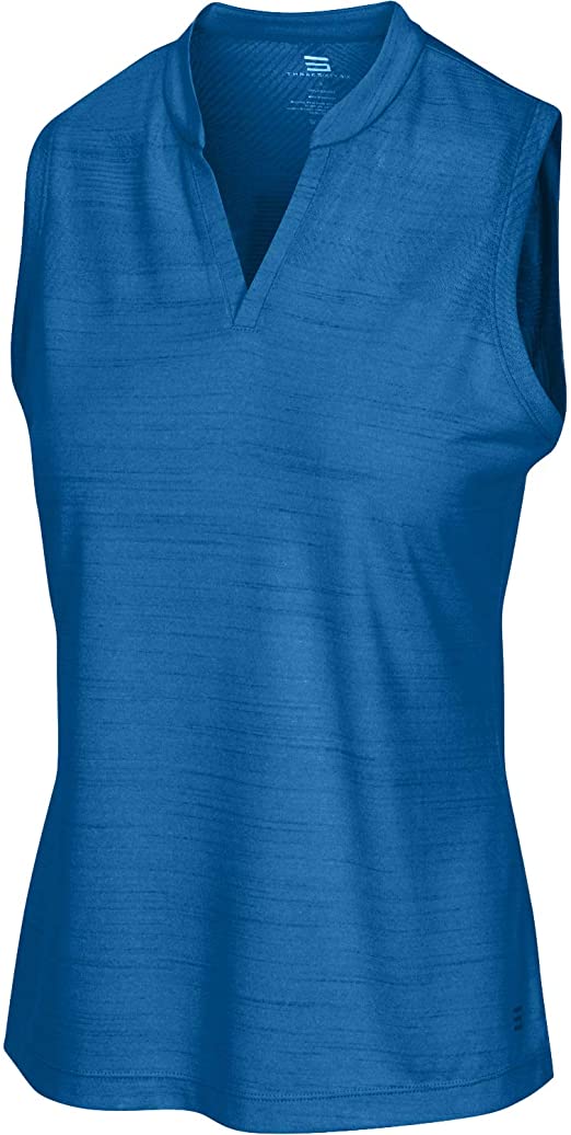 Three Sixty Six Womens Lightweight Compression Golf Polo Shirts