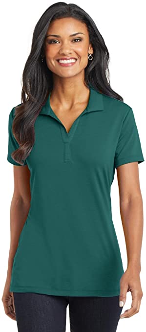 Womens Port Authority Cotton Touch Performance Golf Polo Shirts