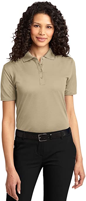 Port Authority Womens Dry Zone Ottoman Golf Polo Shirts