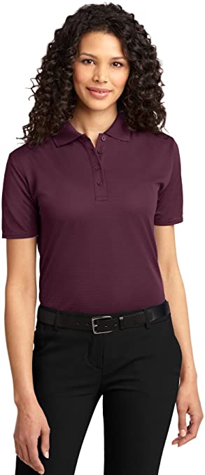 Port Authority Womens Dry Zone Ottoman Golf Polo Shirts