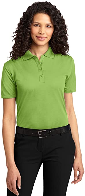 Port Authority Womens Dry Zone Ottoman Golf Polo Shirts