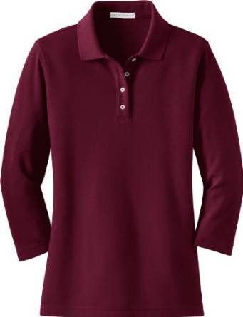 Womens EZCotton Pique Sport Golf Polo Shirts