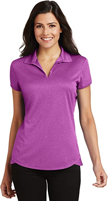 Womens Port Authority Heather Golf Polo Shirts