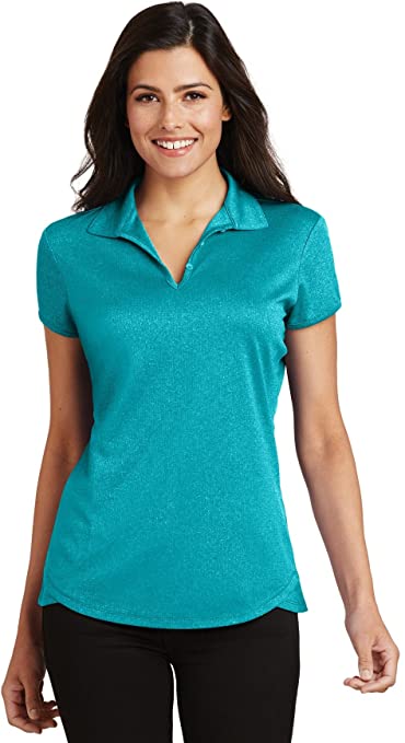 Port Authority Womens Heather Golf Polo Shirts