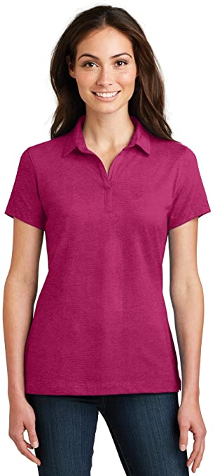 Port Authority Womens Meridian Cotton Blend Golf Polo Shirts