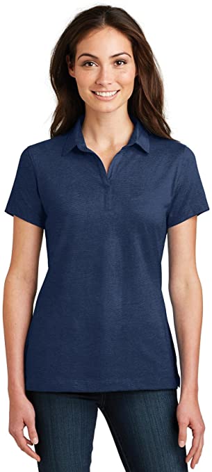 Port Authority Womens Meridian Cotton Blend Golf Polo Shirts