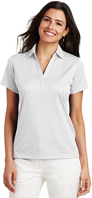 Port Authority Womens Performance Fine Jacquard Golf Polo Shirts