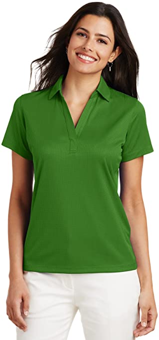 Port Authority Womens Performance Fine Jacquard Golf Polo Shirts