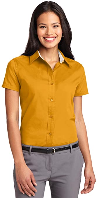 Port Authority Womens Short Sleeve Easy Care Golf Shirts