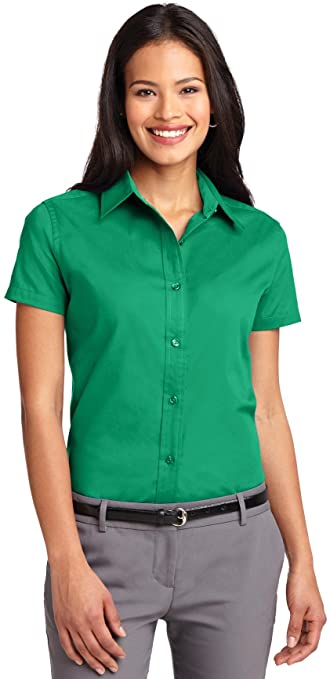 Port Authority Womens Short Sleeve Easy Care Golf Shirts