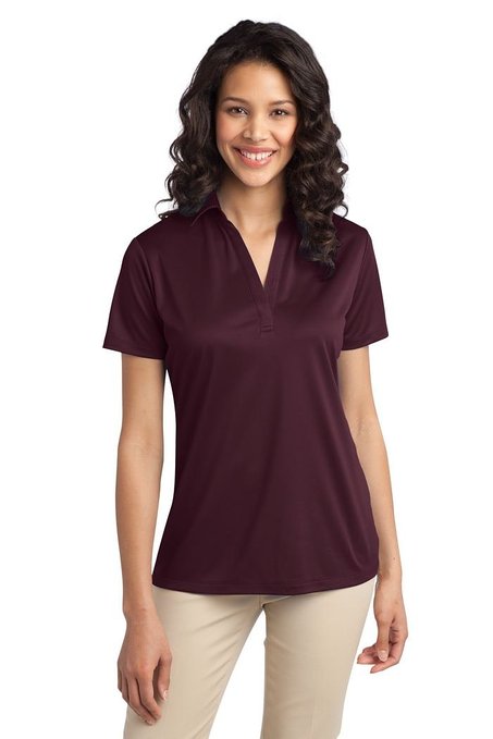 Womens Port Authority Silk Touch Performance Golf Polo Shirts