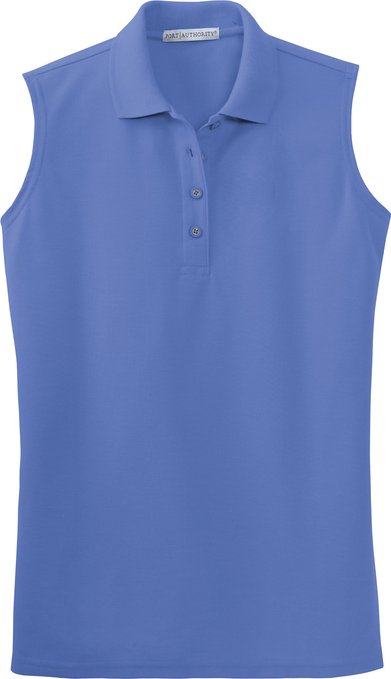 Port Authority Womens Silk Touch Sleeveless Golf Shirts