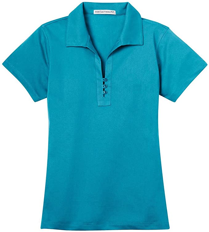 Port Authority Womens Tech Pique Golf Polo Shirts