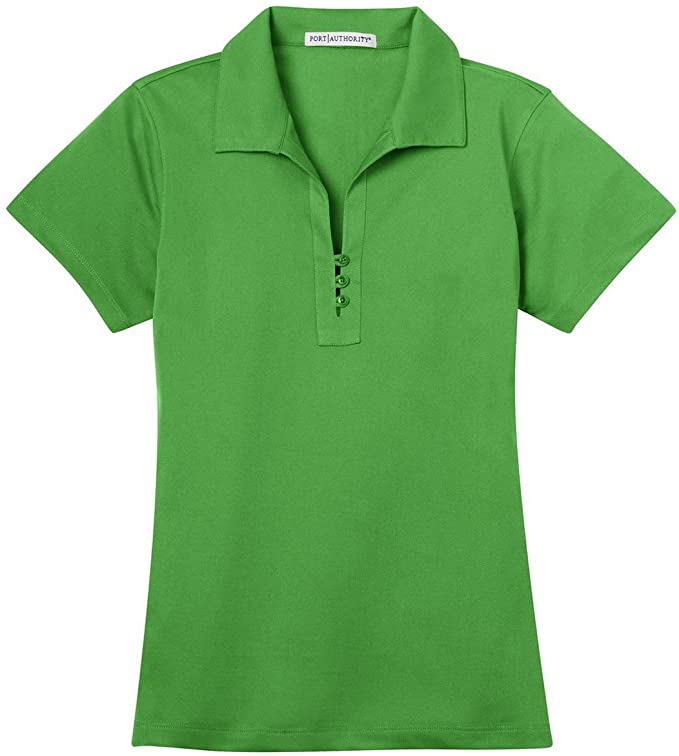 Port Authority Womens Tech Pique Golf Polo Shirts