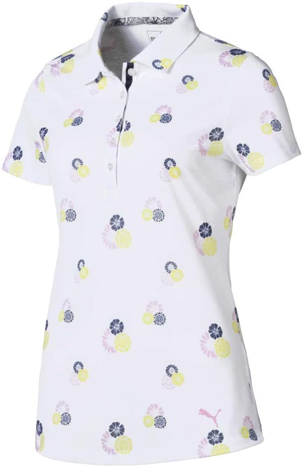 Puma Womens 2019 Blossom Golf Polo Shirts