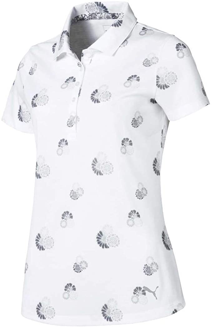 Puma Womens 2019 Blossom Golf Polo Shirts