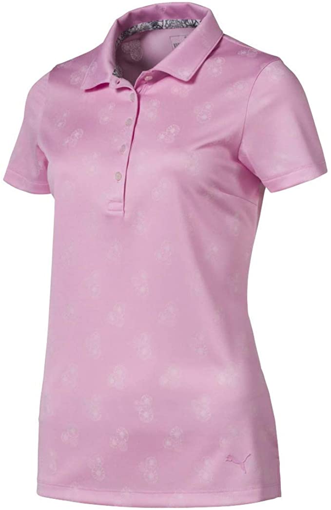 Puma Womens 2019 Burst Into Bloom Golf Polo Shirts