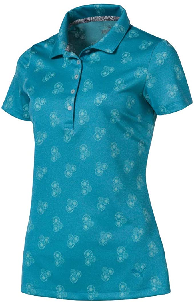 Puma Womens 2019 Burst Into Bloom Golf Polo Shirts