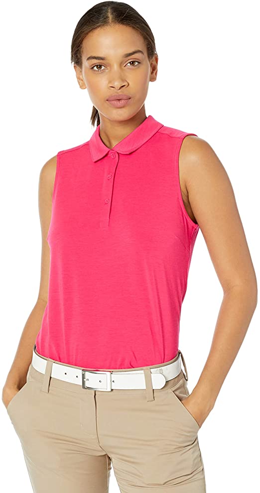 Womens Puma 2019 Flow Sleeveless Golf Polo Shirts