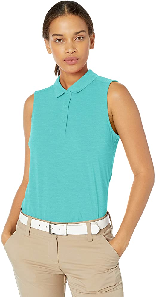 Puma Womens 2019 Flow Sleeveless Golf Polo Shirts