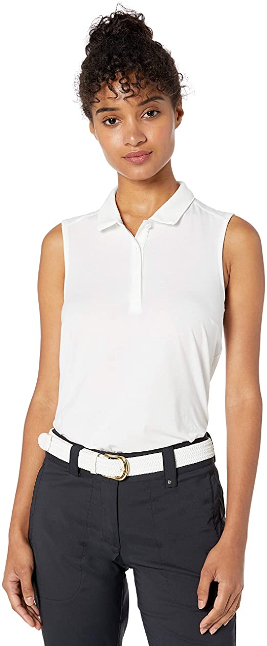 Puma Womens 2019 Flow Sleeveless Golf Polo Shirts