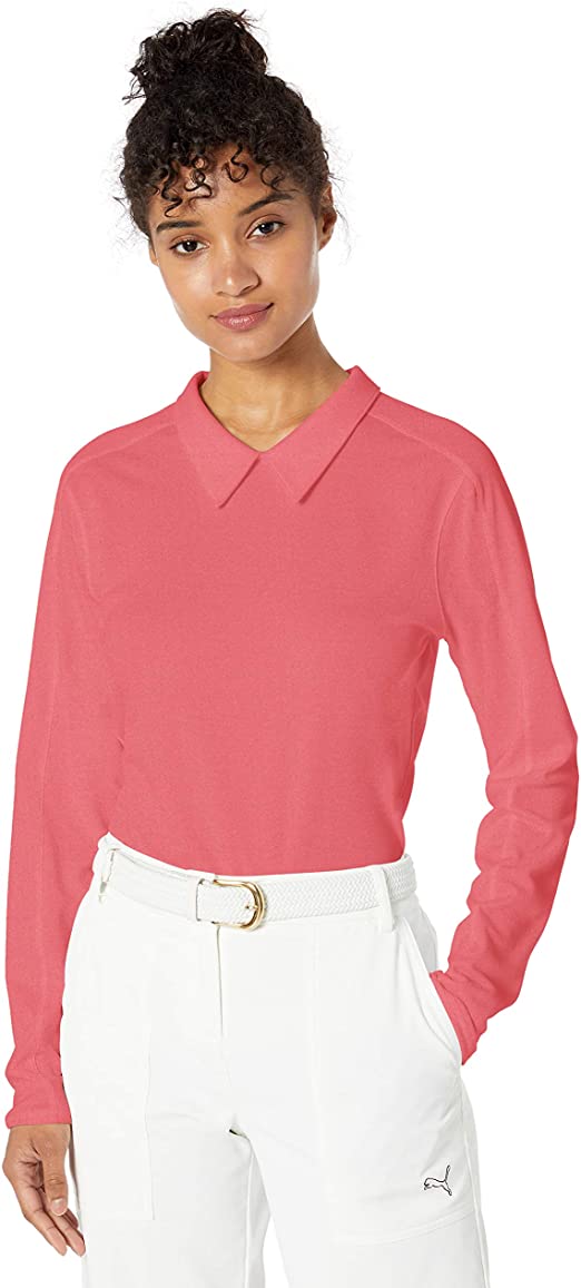 Puma Womens 2019 Long Sleeve Golf Polo Shirts