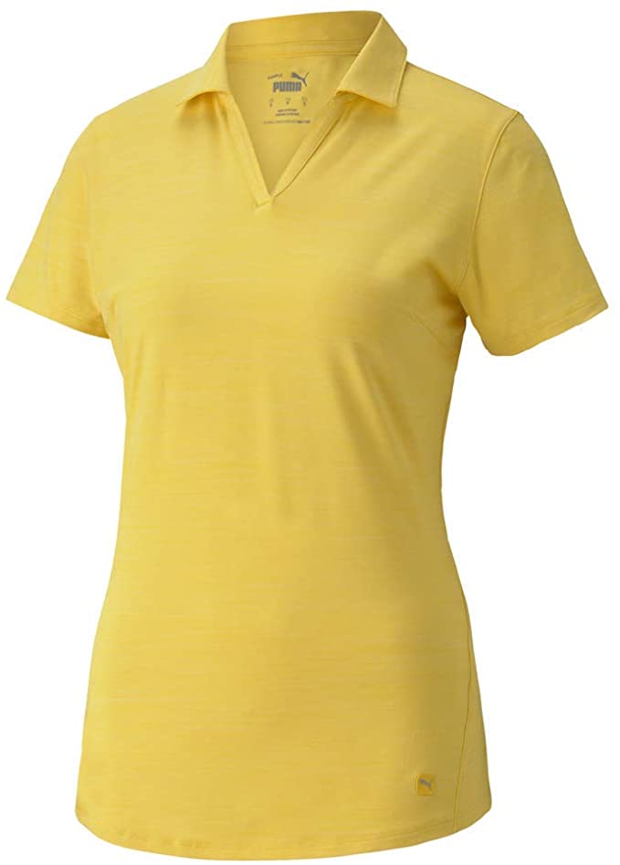 Womens Puma 2020 Cloudspun Free Golf Polo Shirts