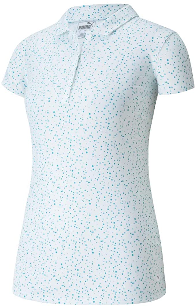 Puma Womens 2020 Cloudspun Speckle Golf Polo Shirts