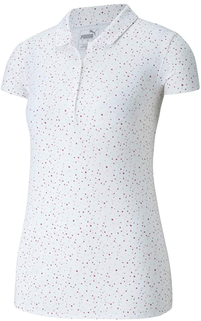 Puma Womens 2020 Cloudspun Speckle Golf Polo Shirts