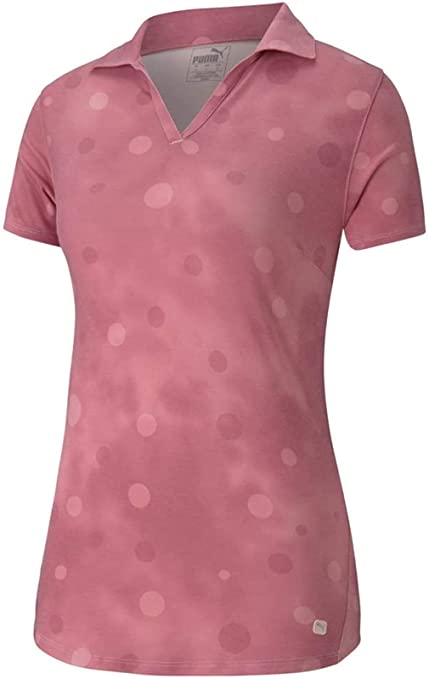 Womens Puma 2020 Polka Dye Golf Polo Shirts